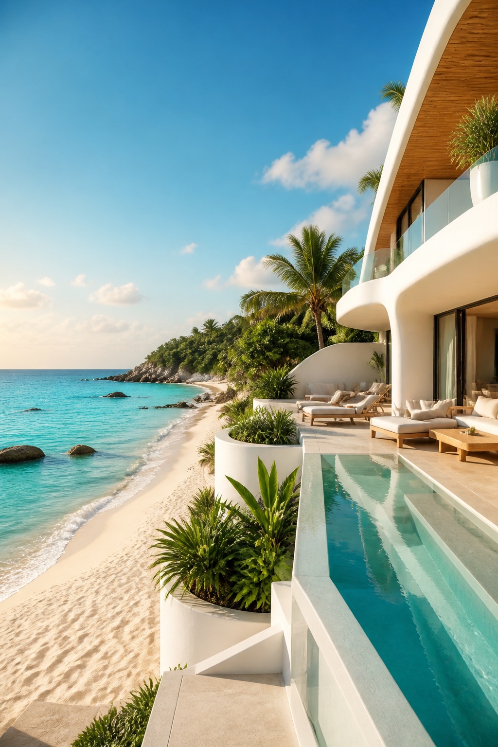 Beachfront Villas