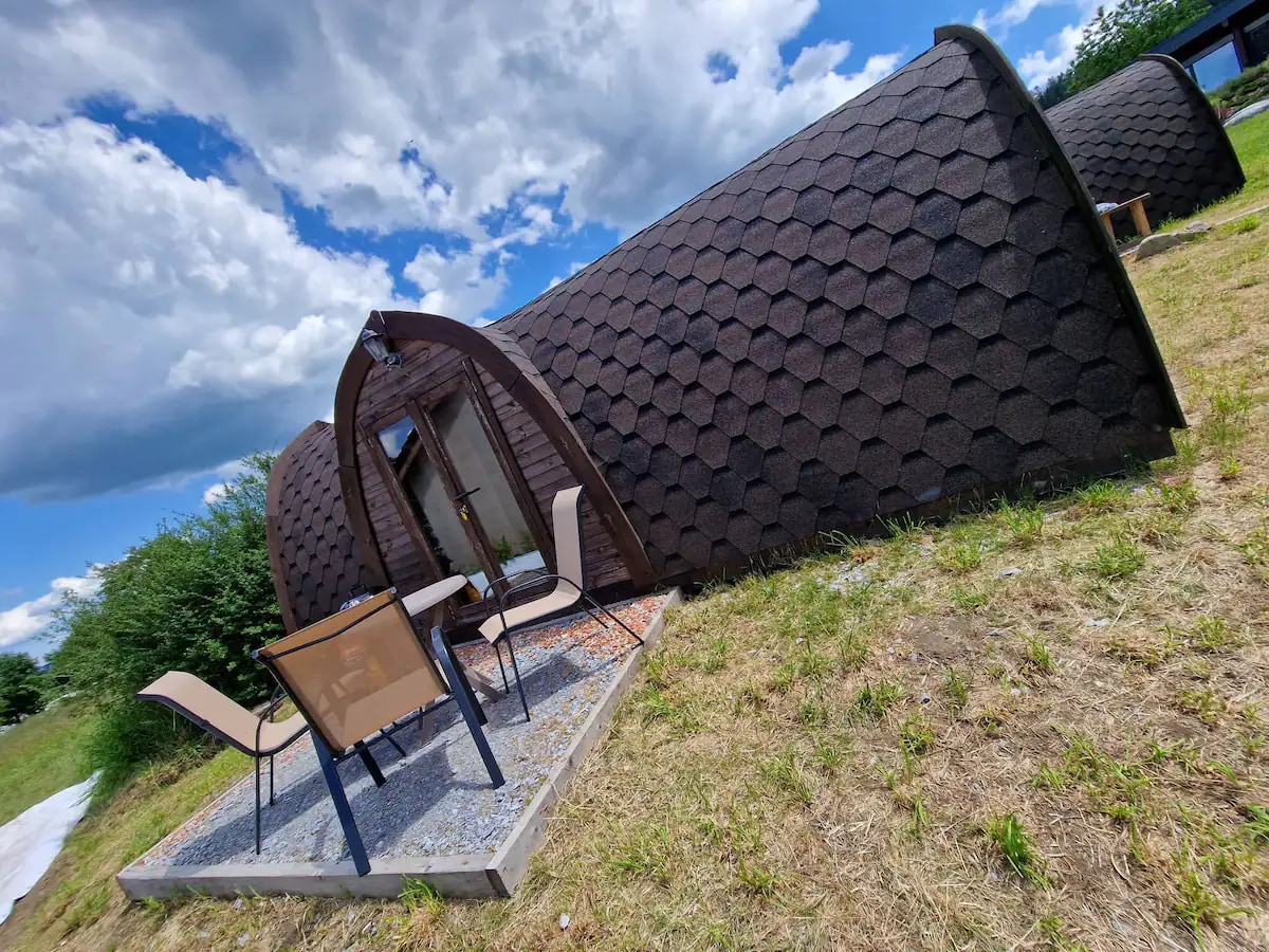 Hobití domek (3) Lipno, Černá v Pošumaví (Hobbit house)