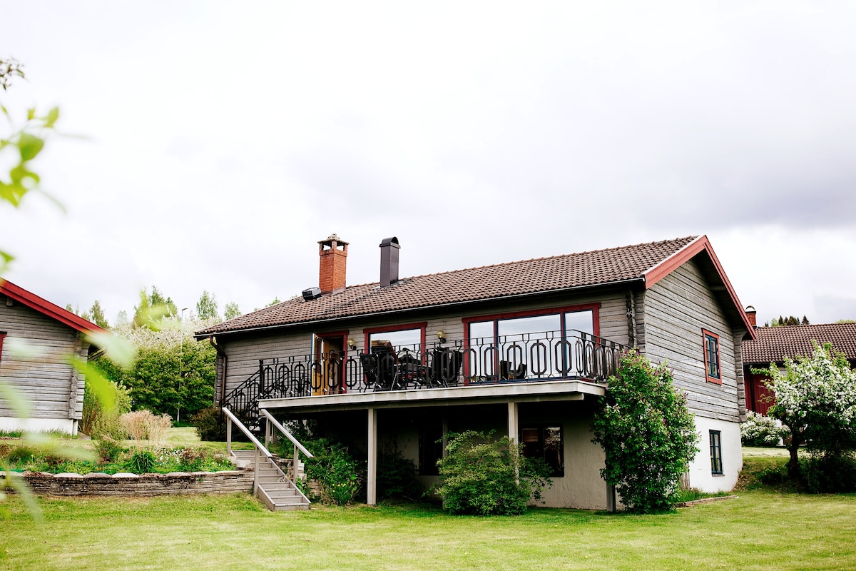 Log house in Rättvik overlooking Siljan