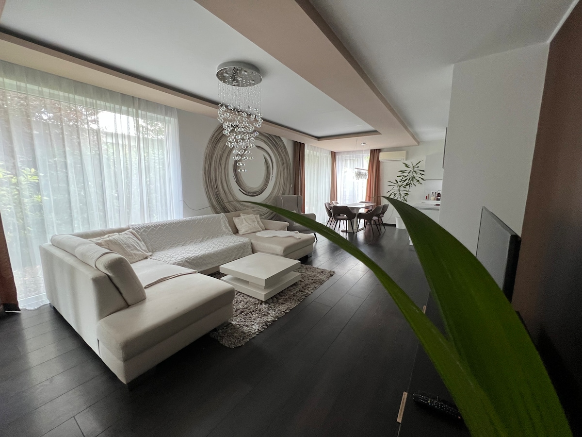 Lakeside Villa · Private Beach · 10min to Golf – Houses for Rent in Hrubá Borša, Bratislava Region, Slovakia – Airbnb