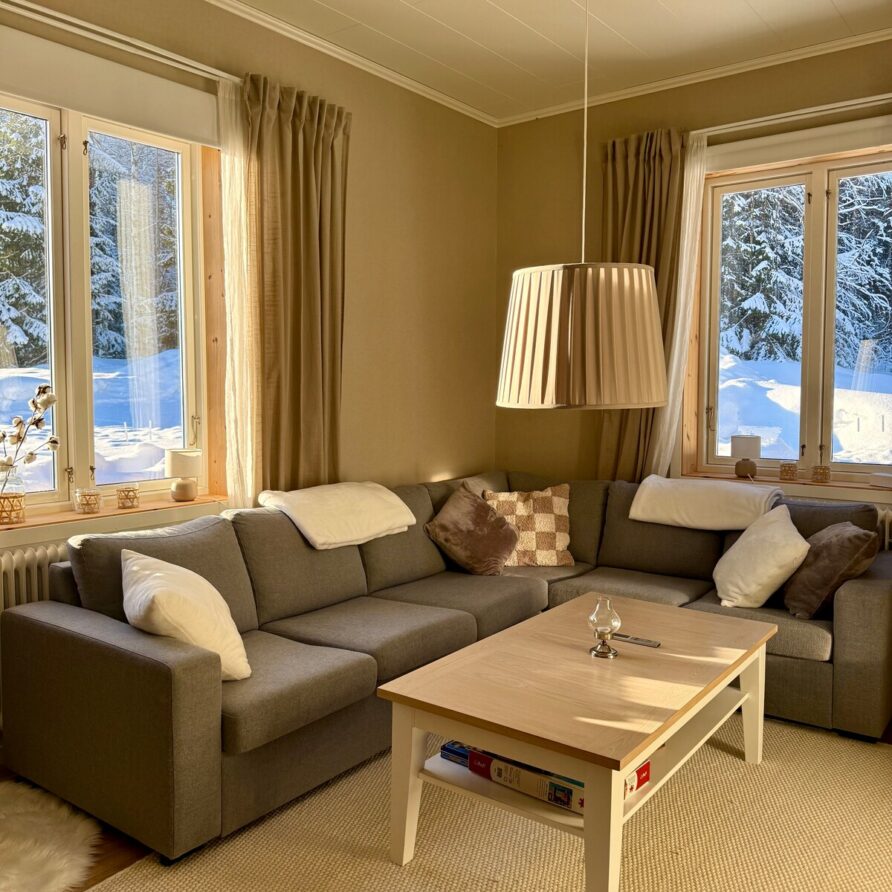 The outdoor house at Snöberget