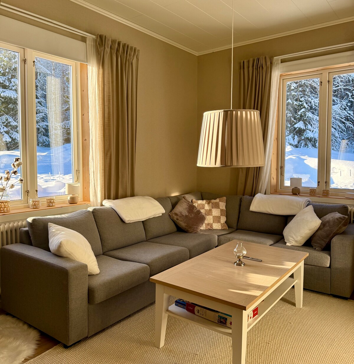 The outdoor house at Snöberget